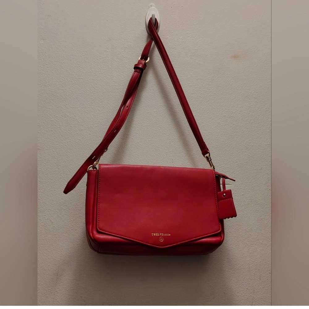 TwelveLittle Red Crossbody Bag